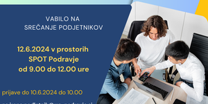 Vabilo na srečanje podjetnikov