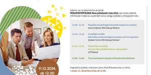 POSLOVNI POPOLDAN: Nove priložnosti v letu 2025